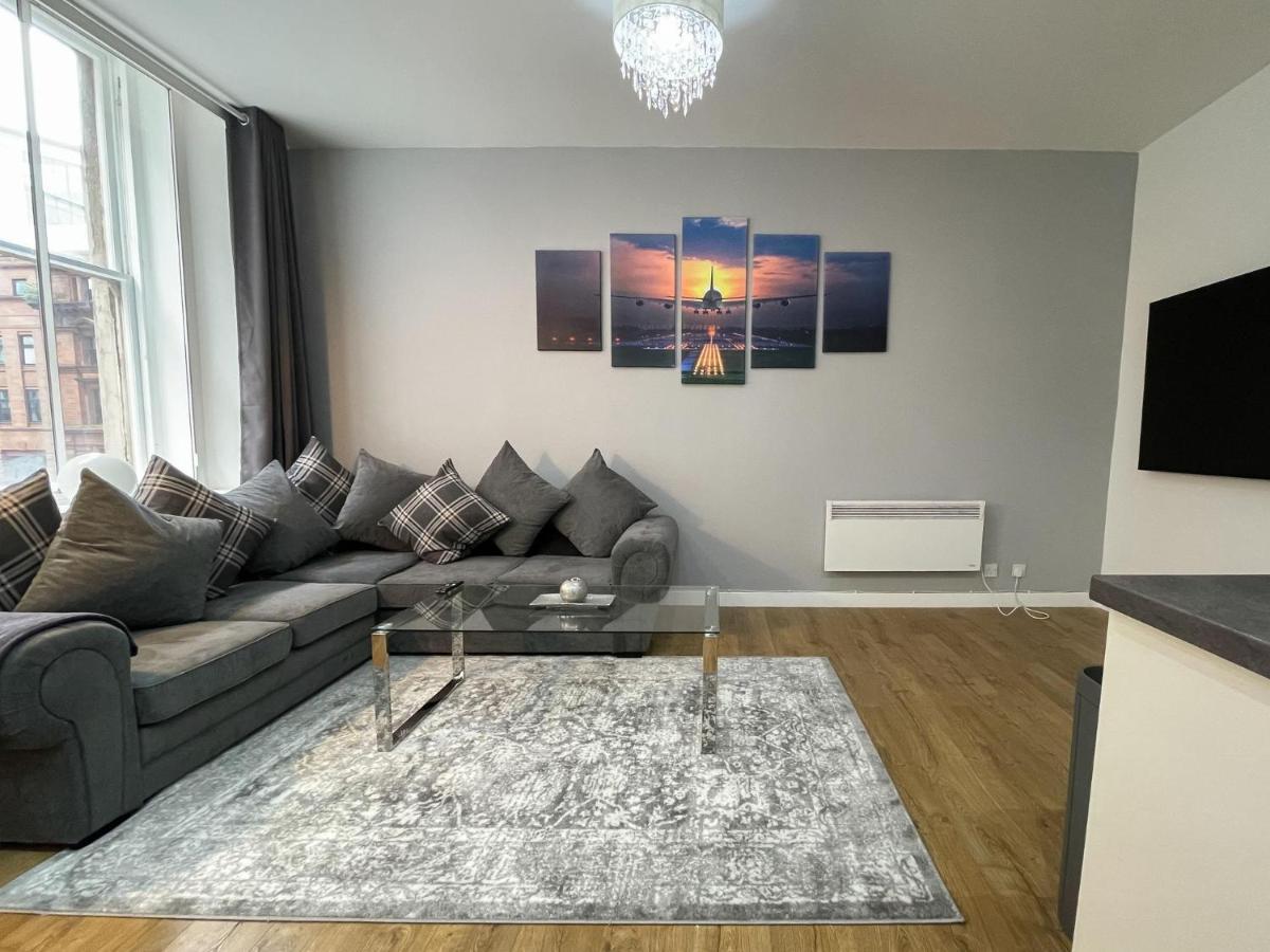 Exquisite 2Br Flat Near Central Train Station Glasgow Exterior foto