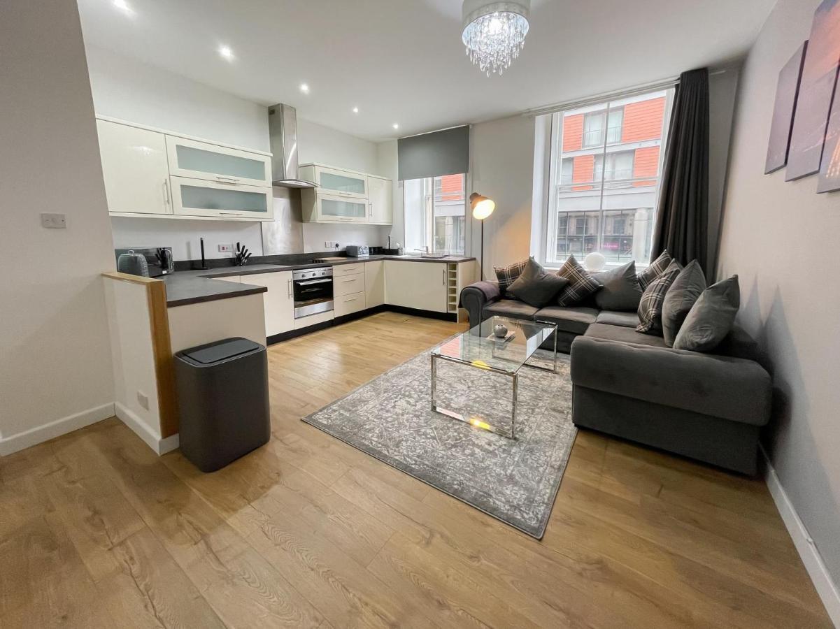 Exquisite 2Br Flat Near Central Train Station Glasgow Exterior foto